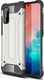 Hurtel Hybrid Armor pancerne hybrydowe etui pokrowiec Samsung Galaxy S20 srebrny uniwersalny 1