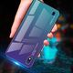 Hurtel Gradient Glass etui pokrowiec nakładka ze szkła hartowanego Samsung Galaxy A10 różowo-fioletowy uniwersalny 15