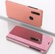 Hurtel Clear View Case futerał etui z klapką Samsung Galaxy A51 różowy uniwersalny 2