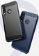 Hurtel Carbon Case elastyczne etui pokrowiec Huawei Y6p niebieski uniwersalny (61091-uniw) - 61091-uniw 2