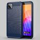 Hurtel Carbon Case elastyczne etui pokrowiec Huawei Y5p niebieski uniwersalny 12