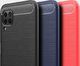 Hurtel Carbon Case elastyczne etui pokrowiec Huawei P40 Lite / Nova 7i / Nova 6 SE niebieski uniwersalny 9