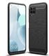 Hurtel Carbon Case elastyczne etui pokrowiec Huawei P40 Lite / Nova 7i / Nova 6 SE czarny uniwersalny 1