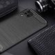 Hurtel Carbon Case elastyczne etui pokrowiec Huawei P40 Lite / Nova 7i / Nova 6 SE czarny uniwersalny 3
