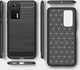 Hurtel Carbon Case elastyczne etui pokrowiec Huawei P40 Pro czarny uniwersalny 1