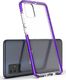 Hurtel Spring Case pokrowiec żelowe etui z kolorową ramką do Samsung Galaxy A51 jasnoniebieski uniwersalny 1