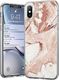 Wozinsky Wozinsky Marble żelowe etui pokrowiec marmur Xiaomi Mi 10 Lite różowy uniwersalny 1