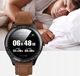 Smartwatch Smartwatch L9 Ciśnieniomierz Puls Ekg Zegarek Ip68 Czarny z Czarnym Eko-Skórzanym paskiem 14