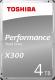 Dysk Toshiba X300 Performance 4TB 3.5" SATA III (HDWE140EZSTA) 1