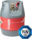 GasBank GasBank SINGLE 5 kg - LPG Butla Gazowa DIN (G12 KLF) Wejście/Wyjście 1