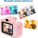 Frahs Mini aparat dla dzieci kamera wideo HD - Różowy 4