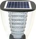 PowerNeed Solarna latarnia ogrodowa Pearl z czujnikiem zmierzchu, panel o mocy 1.6W, ciepłe białe światło LED 3