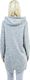 GENESY M122 Bluza Kardigan Kaptur (40-46) - Srebrny Rozm. 42 3