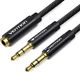 Vention Splitter Audio VENTION w Oplocie Mini Jack 3,5mm -- 2x Mini jack 3,5mm 1
