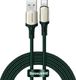 Kabel USB Baseus Baseus Cafule Nylonowy Kabel Przewód Usb - Usb Typ C Do Szybkiego Ładowania Vooc Quick Charge 3.0 5 A 2 M Zielony (Catklf-Vb06) 1