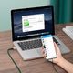 Kabel USB Baseus Baseus Cafule Nylonowy Kabel Przewód Usb - Usb Typ C Do Szybkiego Ładowania Vooc Quick Charge 3.0 5 A 2 M Zielony (Catklf-Vb06) 9