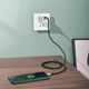 Kabel USB Baseus Baseus Cafule Nylonowy Kabel Przewód Usb - Usb Typ C Do Szybkiego Ładowania Vooc Quick Charge 3.0 5 A 2 M Zielony (Catklf-Vb06) 10