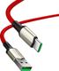 Kabel USB Baseus Baseus Cafule Nylonowy Kabel Przewód Usb - Usb Typ C Do Szybkiego Ładowania Vooc Quick Charge 3.0 5 A 2 M Czerwony (Catklf-Vb09) 7