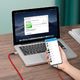 Kabel USB Baseus Baseus Cafule Nylonowy Kabel Przewód Usb - Usb Typ C Do Szybkiego Ładowania Vooc Quick Charge 3.0 5 A 2 M Czerwony (Catklf-Vb09) 8