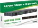 Switch InLine InLine PoE+ Gigabit Network Switch 24 Portowy, 1GBit/s, 2x SFP, 48,26cm (19", mocowanie), Metal, z wyświetlaczem, 420W 6