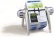 Durable Wizytownik obrotowy Visifix Flip srebrny (2417/23) 1
