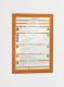 Durable Samoprzylepna ramka informacyjna A4 pomarańczowa 2szt. (4872-09) 1
