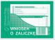 Michalczyk & Prokop Wniosek o zaliczkę A6 40 kartek (408-5) 1