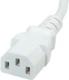 Kabel zasilający Value Monitor PowCable IEC 1.8m biały (19.99.1516-50) 2