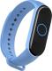 Hurtel Opaska Xiaomi Mi Band 5 Silikonowa Błękitna 1