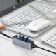 HUB USB Baseus 1x RJ-45  + 3x USB-A 3.0 (CAHUB-AH0G) 4