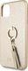 Guess Etui Guess GUHCN65RSSABE Apple iPhone 11 Pro Max beige/beżowy hard case Saffiano with ring stand 4