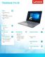 Laptop Lenovo ThinkBook 14-IIL (20SL00KWPB) 8 GB RAM/ 256 GB M.2 PCIe/ Windows 10 Home 3