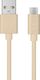 Kabel USB Xqisit XQISIT Cotton Cable microUSB to USB A 180cm 1
