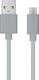 Kabel USB Xqisit XQISIT Cotton Cable microUSB to USB A 180cm 1