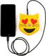 Powerbank Cartoon Power Emotikona Kot Emoji 2600 mAh Żółty 3