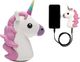 Powerbank Cartoon Power Jednorożec 2600mAh Biało-różowy 1