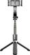 Selfie stick Hurtel Selfie Stick Teleskopowy Rozsuwany Kijek Do Selfie Statyw Z Pilotem Bluetooth Gimbal Jednoosiowy czarny 2
