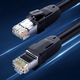 Ugreen Ugreen Kabel Przewód Internetowy Sieciowy Ethernet Patchcord Rj45 Cat 8 T568B 10 M Czarny (70616 Nw121) 3