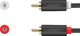 Kabel Ugreen RCA (Cinch) x2 - RCA (Cinch) x2 2m szary (10518) 12