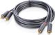 Kabel Ugreen RCA (Cinch) x2 - RCA (Cinch) x2 2m szary (10518) 3