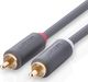 Kabel Ugreen RCA (Cinch) x2 - RCA (Cinch) x2 2m szary (10518) 5