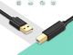 Kabel USB Ugreen USB-A - USB-B 3 m Czarny (10351) 1
