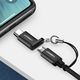 Adapter USB Ugreen USB-C - microUSB Szary  (54400) 3