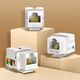Ugreen Ugreen Gniazdo Samozaciskowe Keystone Ethernet Cat 5E 8P8C Rj45 100 Mbps 568A/b Biały (80176 Nw142) 1