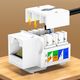 Ugreen Ugreen Gniazdo Samozaciskowe Keystone Ethernet Cat 5E 8P8C Rj45 100 Mbps 568A/b Biały (80176 Nw142) 7