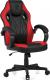 Fotel SENSE7 Prism czarno-czerwony 1