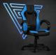 Fotel SENSE7 Prism czarno-niebieski 6