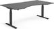 Biurko ECOabc Modulus Czarne 200 cm x 100 cm 1