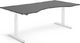 Biurko ECOabc Modulus Czarno-Białe 200 cm x 100 cm 1