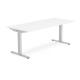 Biurko ECOabc Modulus Biało-Szare 120 cm x 80 cm 1